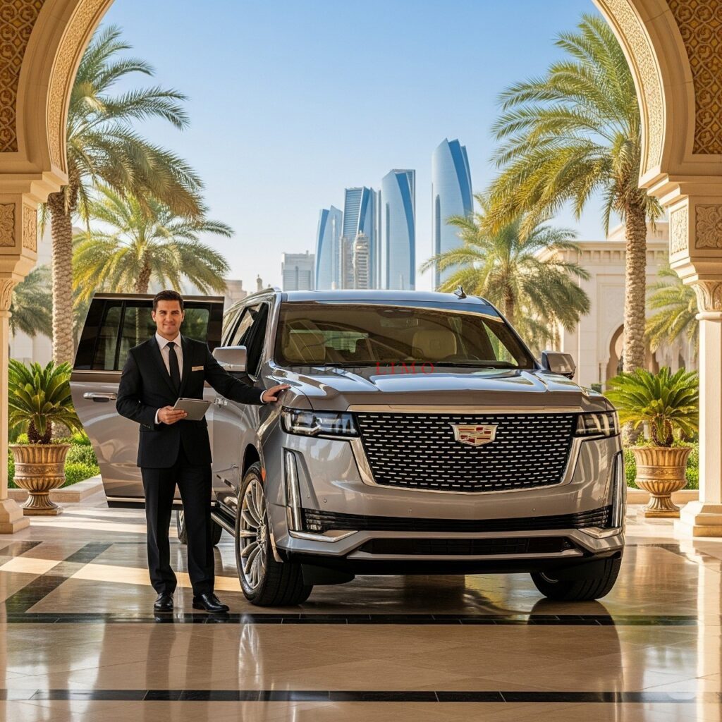 Cadillac Escalade (Platinium ESV) 2025 by glidelimo with Chauffeur Service