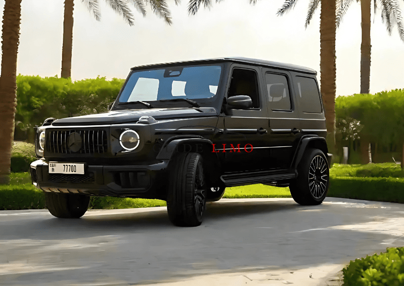 Mercedes Benz G 63 20205 with Chauffeur Service