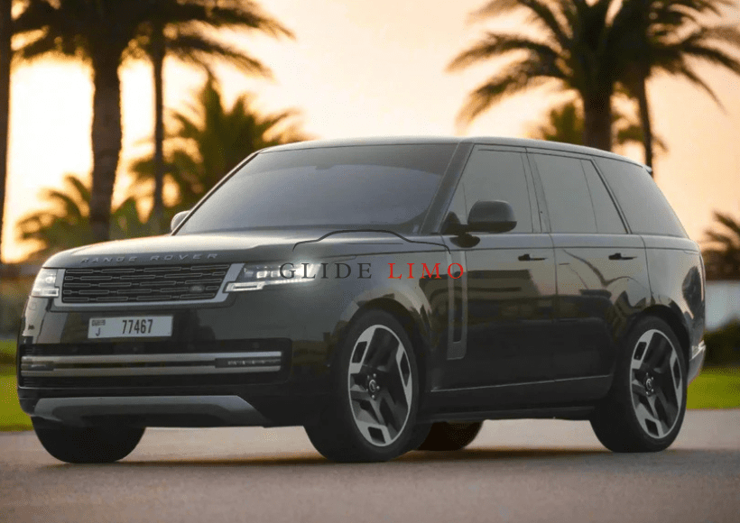 Land Rover Range Rover Vogue with driver