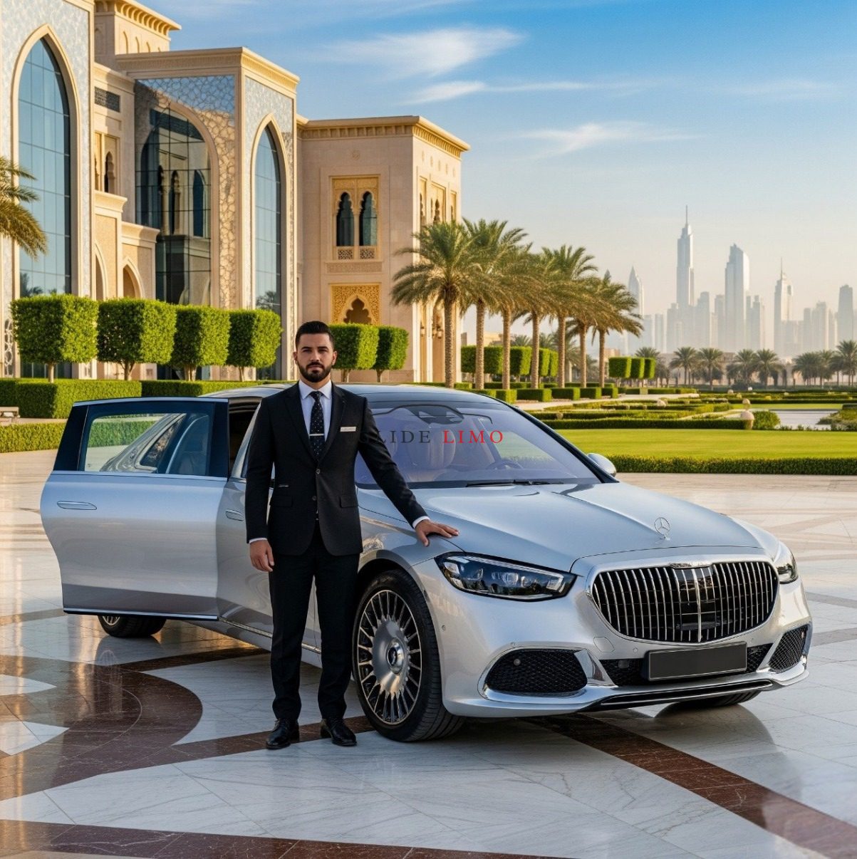 Mercedes Benz Maybach S 680 2025 by glidelimo with Chauffeur Service