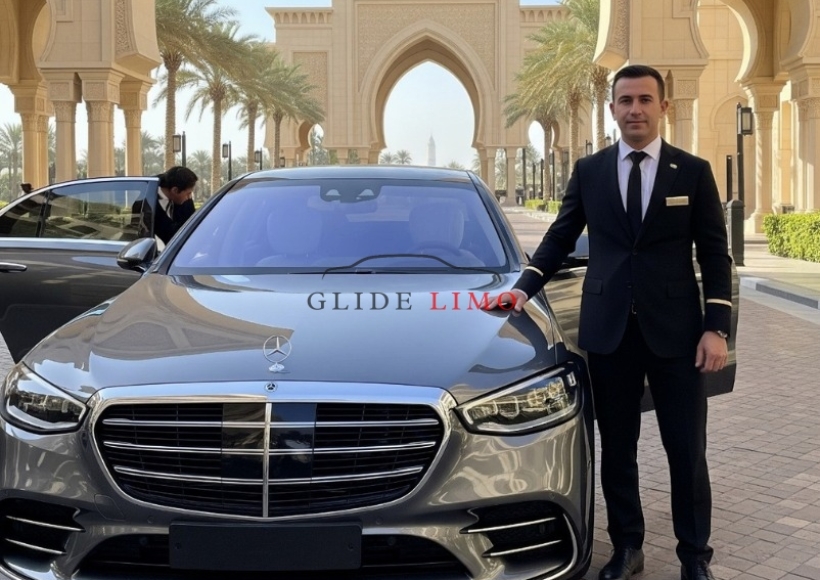 Mercedes Benz S 500 2025 by glidelimo with Chauffeur Service