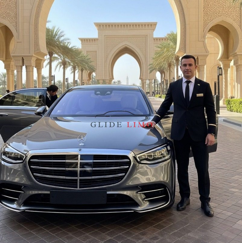 Mercedes Benz S 500 2025 by glidelimo with Chauffeur Service