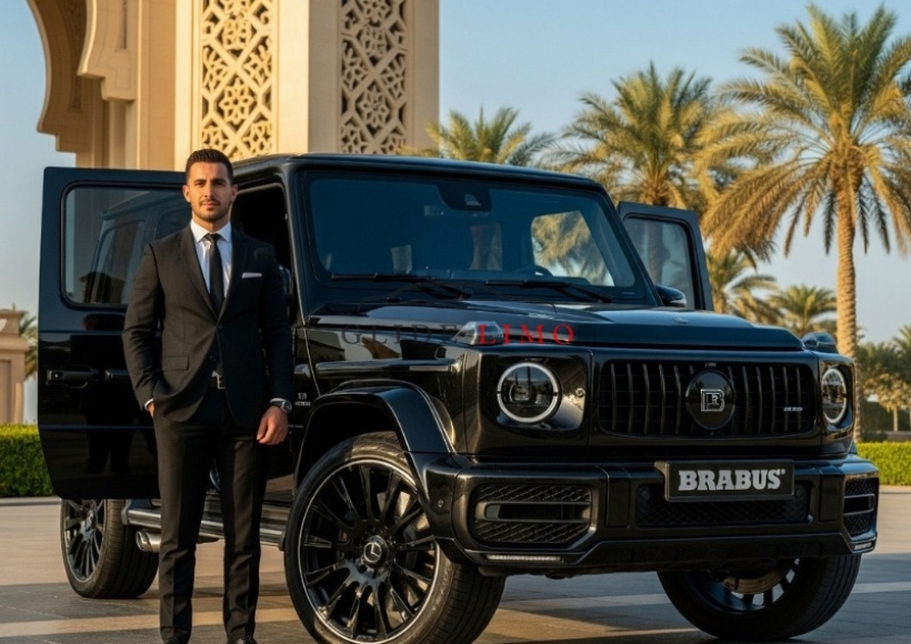 Mercedes Benz G 800 Brabus 2024 by glidelimo with Chauffeur Service
