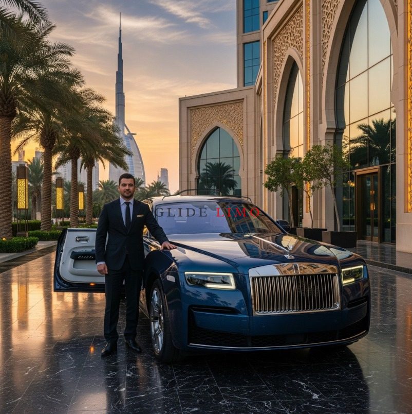 Rolls Royce Ghost 2023 by glidelimo with Chauffeur Service