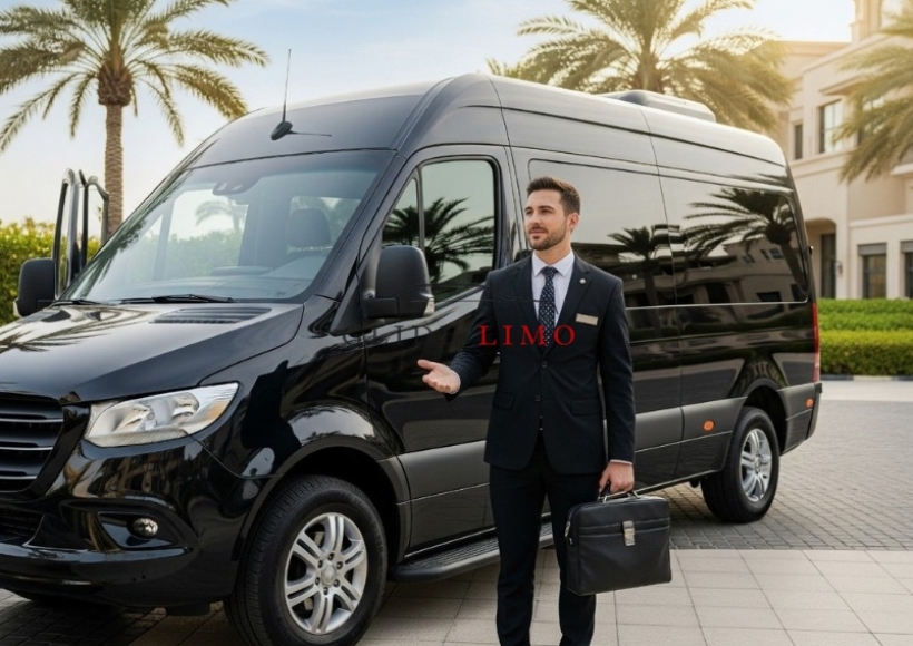 Mercedes Benz Sprinter - 10 Pax 2025 by glidelimo with Chauffeur Service