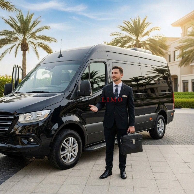 Mercedes Benz Sprinter - 10 Pax 2025 by glidelimo with Chauffeur Service