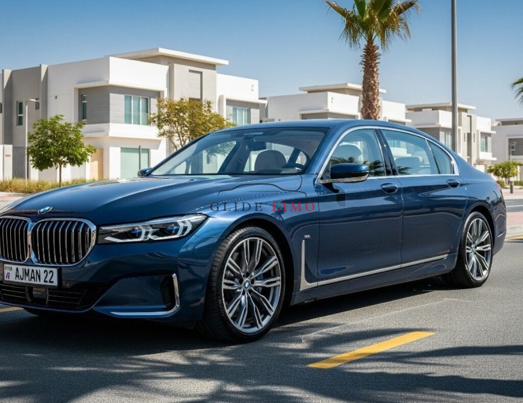 BMW 730 Li 2022 with chauffeur service by glidelimo