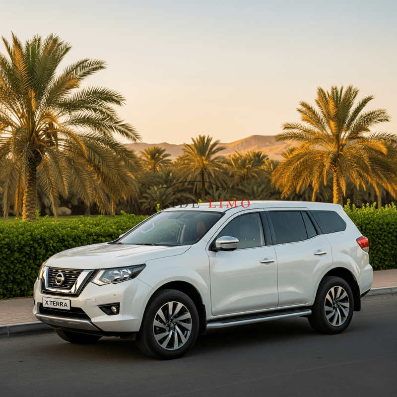 car with driver in al ain