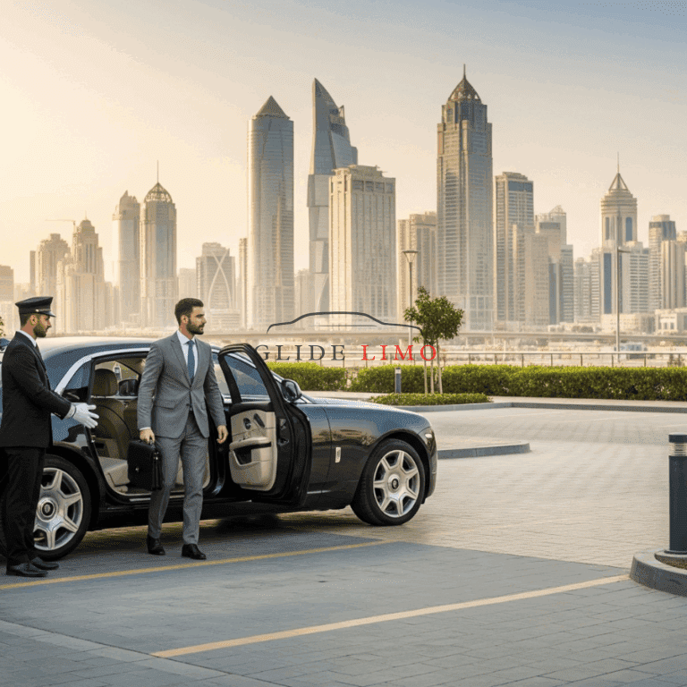 Car with driver in sharjah
