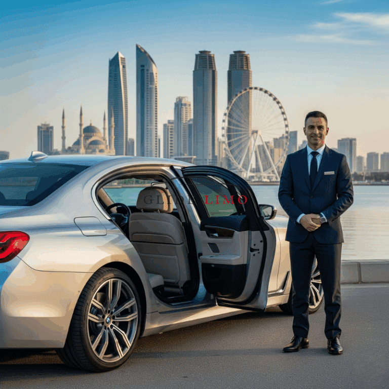 car with driver in sharjah