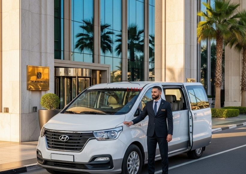 Hyundai H1 - 8 Pax 2023 by glidelimo with Chauffeur Service