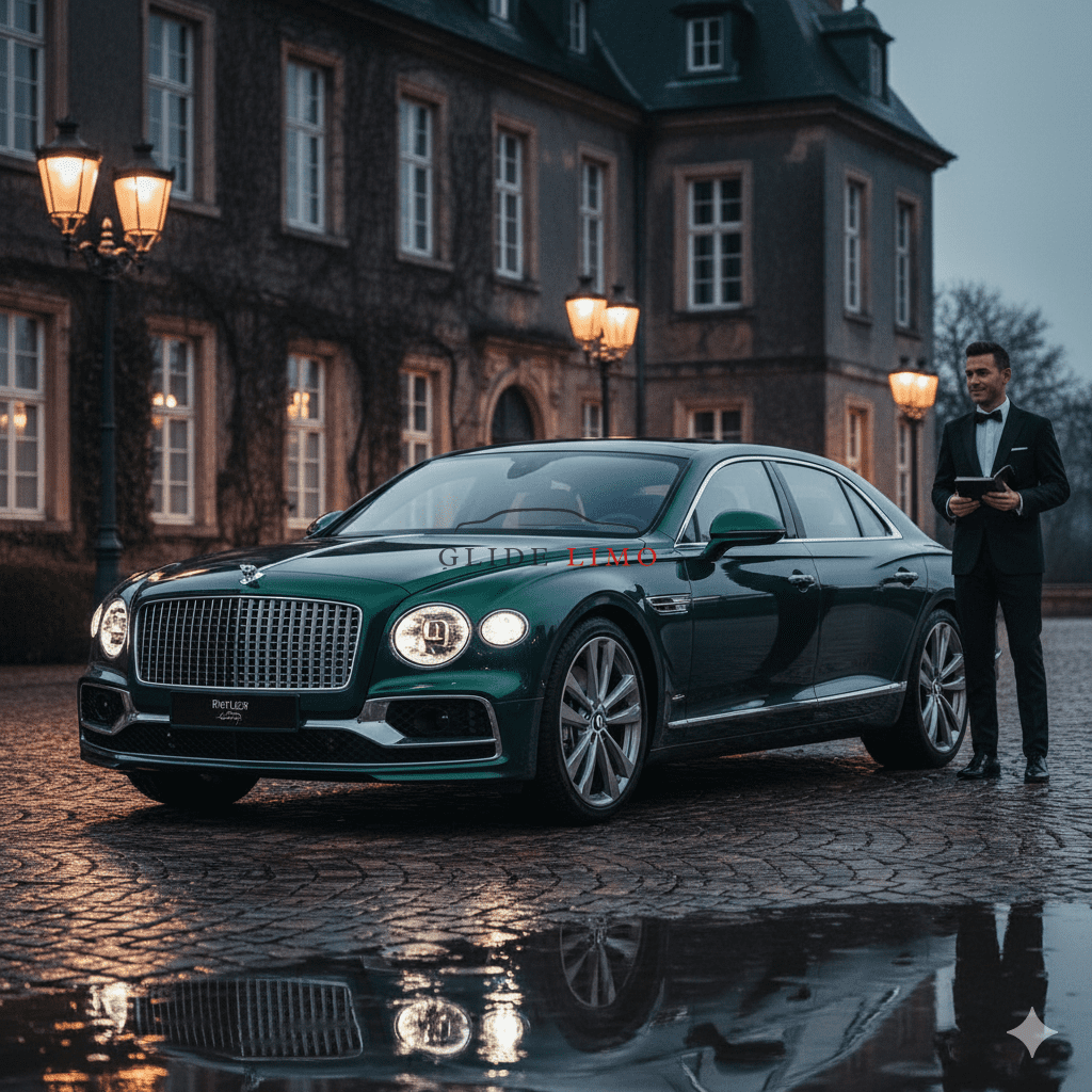 Rent Bentley Flying Spur 2025 with Chauffeur Service
