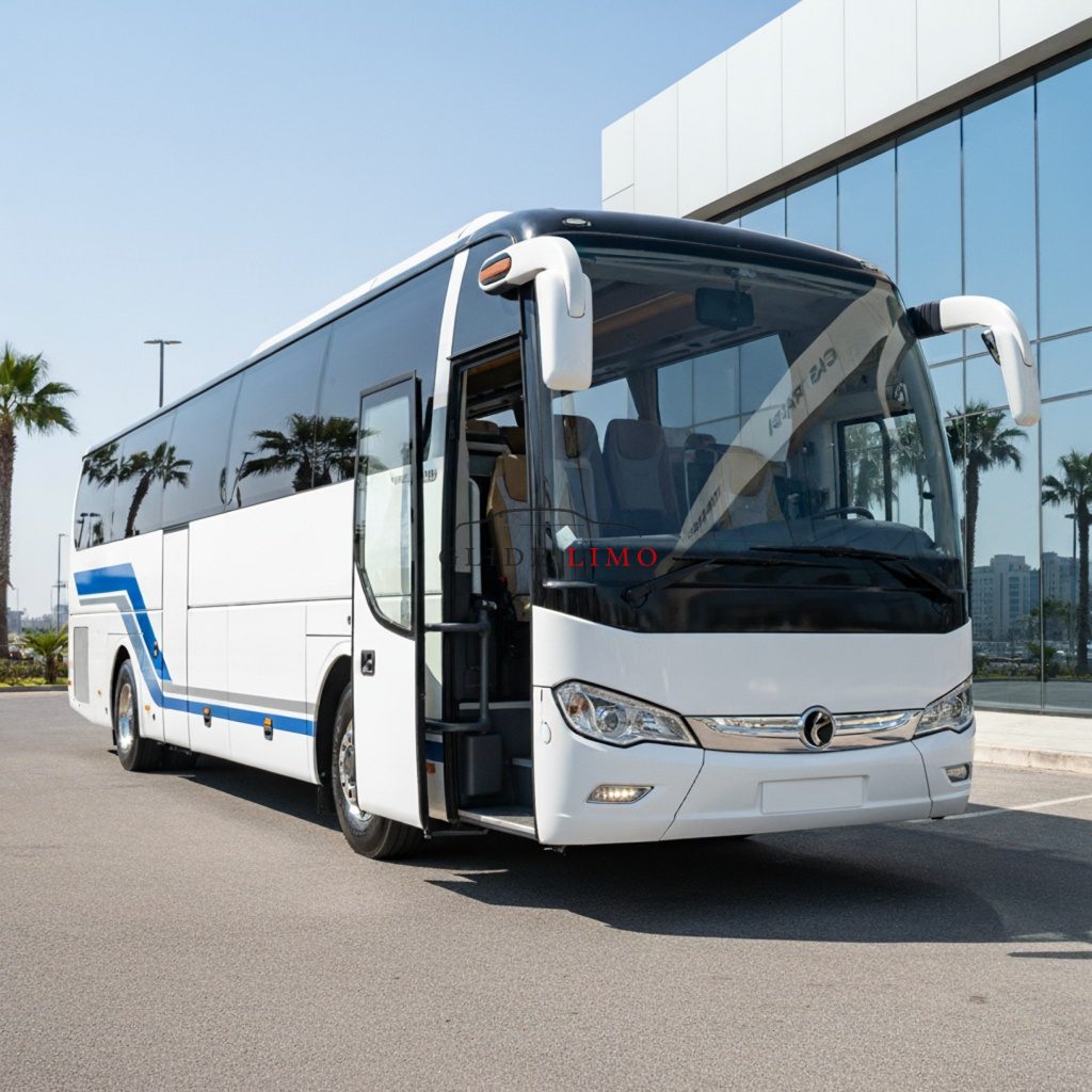 Bus for Rent King Long 35 Seater 2023 with driver in dubai