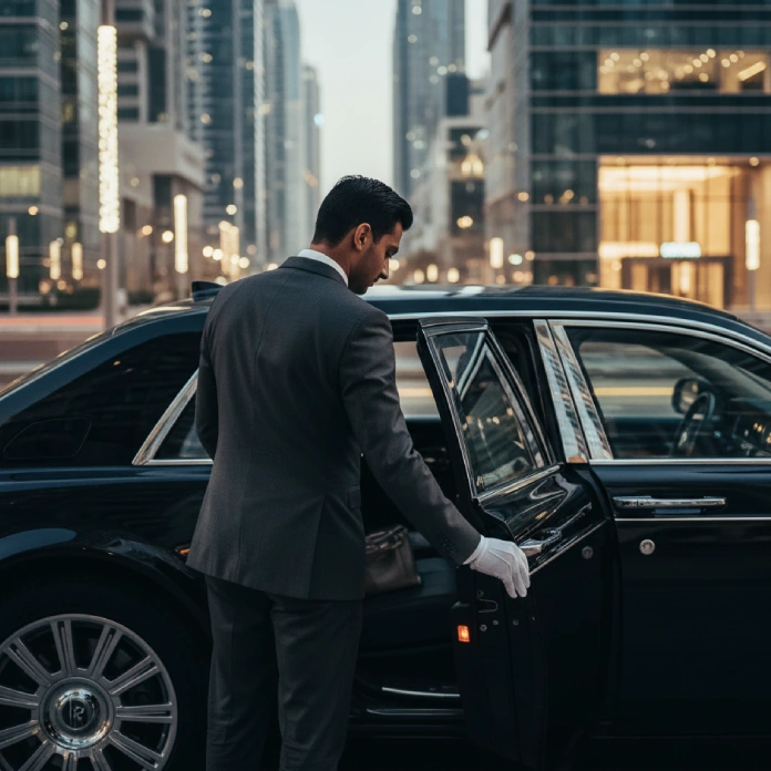 Rent a car with driver in dubai