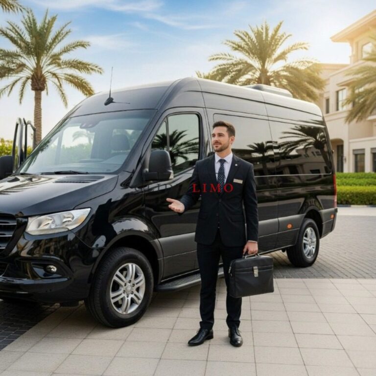 luxury van rental dubai