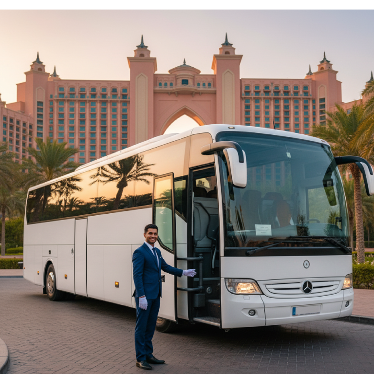 luxury bus rental dubai