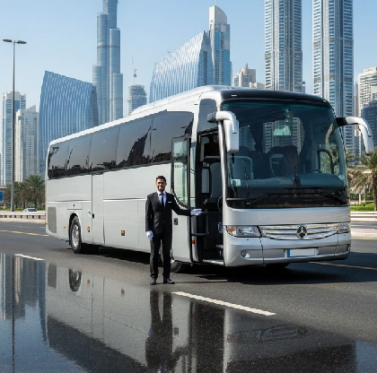 Luxury Bus rental Dubai