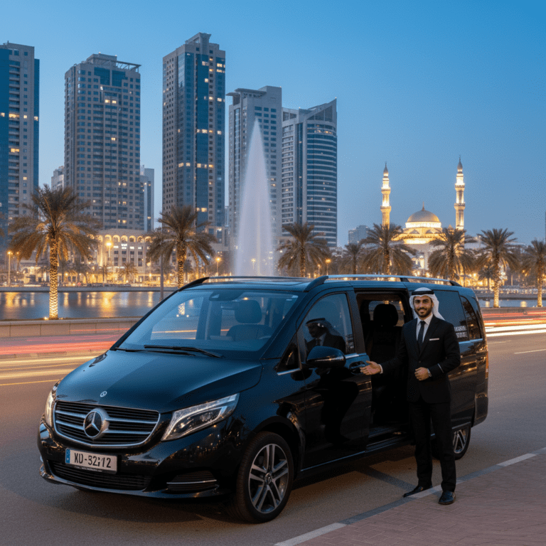 luxury van rental sharjah