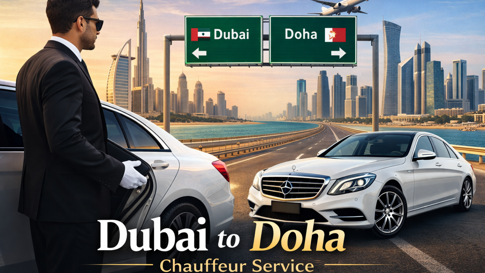 Dubai to Doha Chauffeur Service