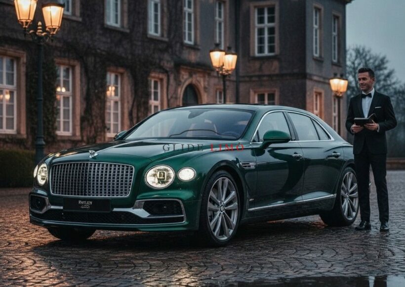 Bentley Flying Spur 2025 with chauffeur service