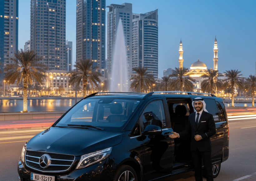 luxury van rental sharjah