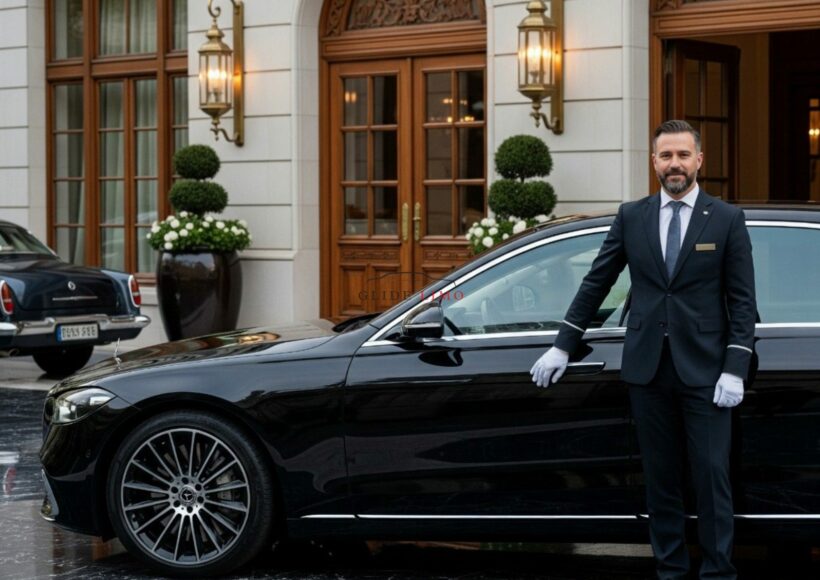 Mercedes Benz S 500 2024 by glidelimo with Chauffeur Service