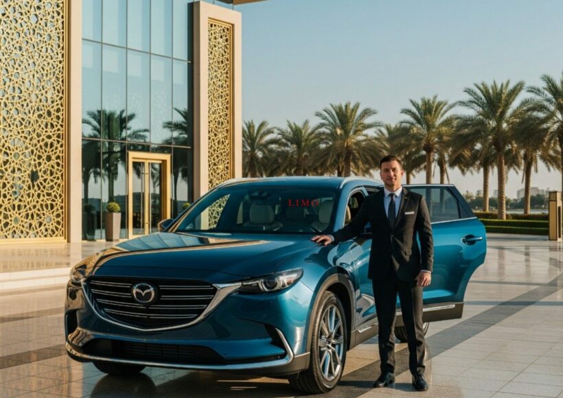 Mazda CX 9 2023 by glidelimo with Chauffeur Service