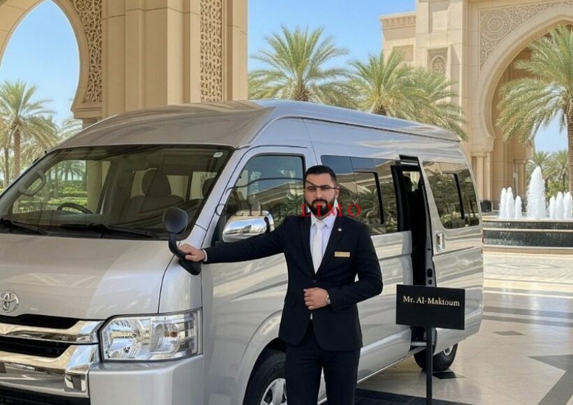Toyota Hiace 12 Pax 2025 by glidelimo with Chauffeur Service